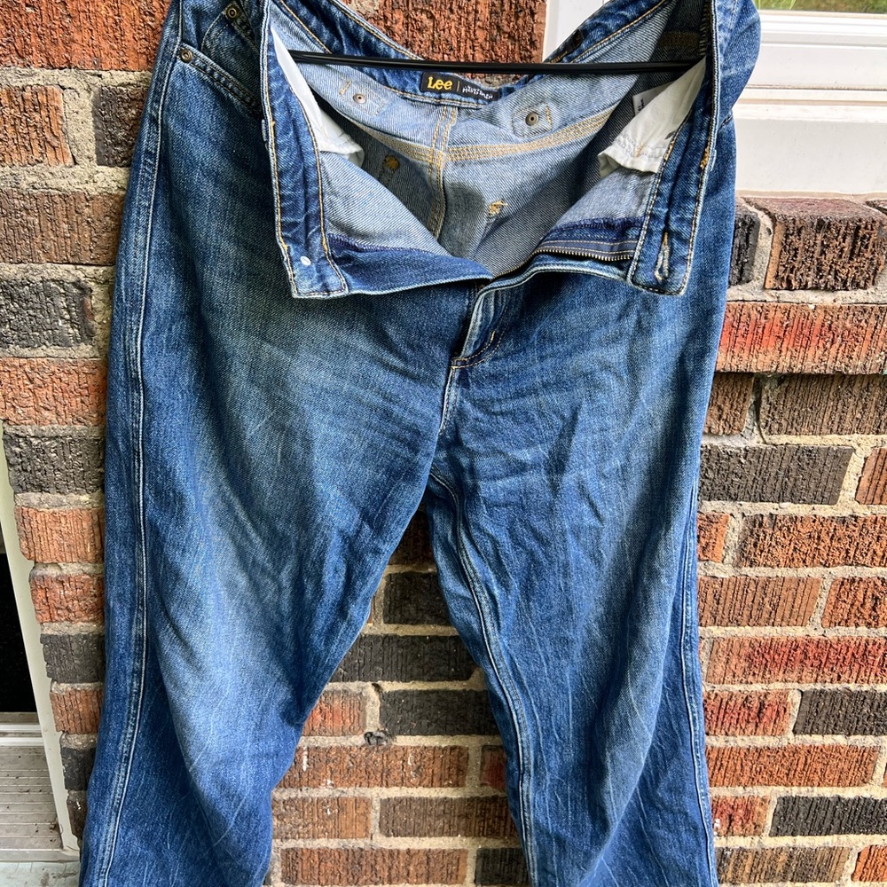 Lee Men's Classic Indigo Relaxed Jeans